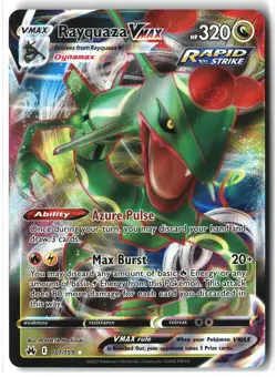Rayquaza VMAX ⭐ 101/159 Holo Rare VMAX Crown Zenith 2023 Pokemon NM - Image 1