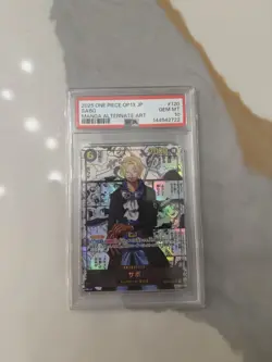 2025 ONE PIECE JPN OP13-CARRYING ON HIS WILL MANGA ALTERNATE ART SABO PSA 10 - Image 4