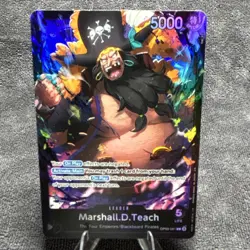 One Piece Marshall.D.Teach Leader Full Art Foil 5000 OP09-081 Bandai - Image 1
