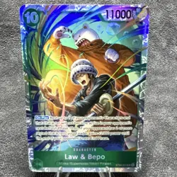 One Piece Law & Bepo Foil Character 11000 ST24-004 - Image 1