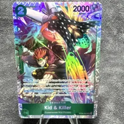 One Piece Kid & Killer Holo Character 2000 ST24-002 - Image 1
