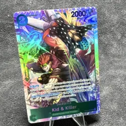 One Piece Kid & Killer Holo Character 2000 ST24-002 - Image 3