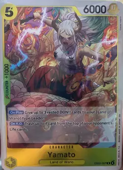 Yamato EB03-057 x4 PLAYSET Extra Booster: One Piece Heroines Edition Foil - Image 1