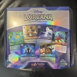 Disney Lorcana Rise Of The Floodborn D100 Gift Set Collectors Edition - NEW - Image 1