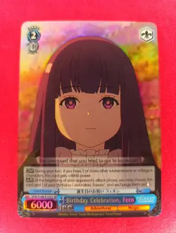 Weiss Schwarz SFN/S108-102S SR Birthday Celebration Fern SR English - Image 1