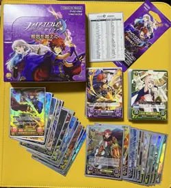 LOT 100 - Japanese TCG Fire Emblem 0 Cipher B05 Card N HN R SR Complete G49763 - Image 1