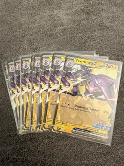 2025 POKEMON TOXTRICITY EX BLACK STAR PROMO SVP 215 19 CARD LOT - Image 1