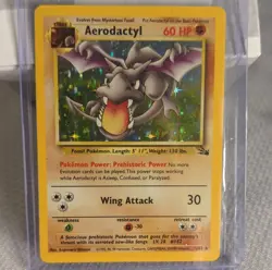 Vintage Pokemon Fossil Holo Rare Lot 12 Cards - Image 2