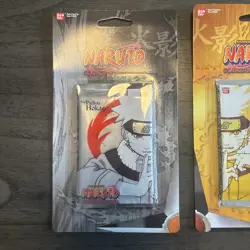 2006 Naruto Path to Hokage Blister Pack 2x CCG Card Game Silver Gold Art Sealed - Image 3