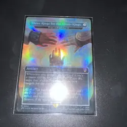 Three Rings for the Elven-Kings (Foil, #352, NM) Rings of Brighthearth, LTR, MTG - Image 1