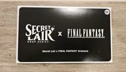 Magic the Gathering Secret Lair Final Fantasy Grimoire NON-FOIL ENGLISH SEALED - Image 1