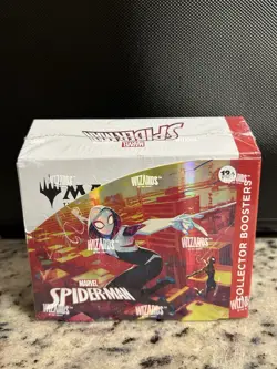 Magic: The Gathering Marvel Spider-Man Collector Booster Box (Factory Sealed) - Image 1