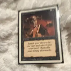 Demonic Tutor Magic: The Gathering Douglas Shuler Sorcery Black Regular - Image 1