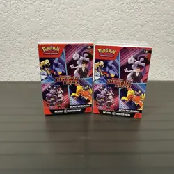 2025 Pokemon Destined Rivals Booster Bundle Factory Sealed Lot Of 2 - Image 1