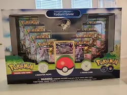 Pokemon Go Radiant Eevee Premium Collection Box 820650850523 - Image 1