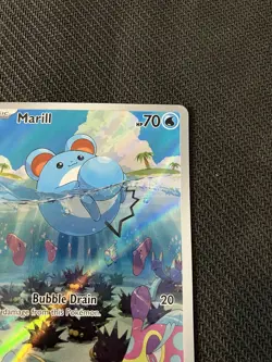Marill 204/193 Scarlet & Violet Paldea Evolved Full Art Pokemon Card - Image 4
