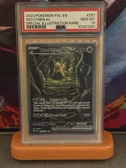 Pokemon WO-CHIEN EX Special Illustration Rare #257/193 PAL EN - PSA GEM MINT 10 - Image 1