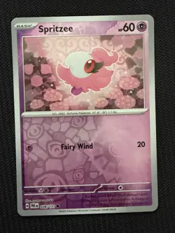 Spritzee ~Reverse Holo ~ Cute & Pink Pokemon Gallery - Image 1