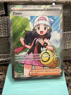 Pokemon TCG Dawn 118/094 Full Art Phantasmal Flames Near Mint Condition - Image 1