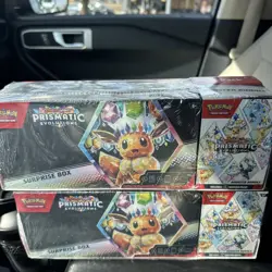 Pokemon TCG Prismatic Evolutions Surprise Box & Booster Bundle Sams Club SEALED - Image 1