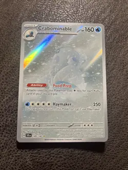 Pokemon Stellar Crown SV07 Crabominable 149/142 IR Illustration Rare - Image 4