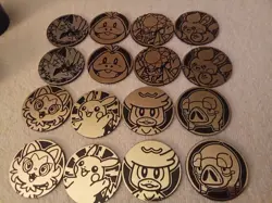 Lot Of 16 Pokemon Coins - Image 1