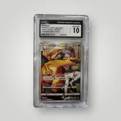 2021 POKEMON JPN VMAX CLIMAX CHARACTER RARE HOLO CHARIZARD CGC 10 GEM MINT - Image 1