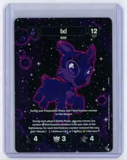 2025 Neopets Battledome The Void Within Ixi #TVW-100 VR Foil - Image 1