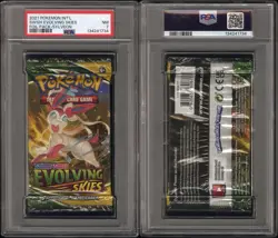 Evolving Skies (Sylveon) 2021 Pokemon Booster Pack PSA 7 - Image 3
