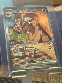 Arven's Mabosstiff ex SIR 235/182 Pokemon DRI Destined Rivals 2025 NM - Image 1