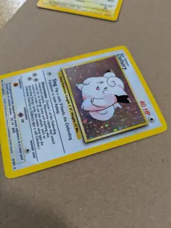 Clefairy 5/102 - Pokemon - Base Set Holo - MP - Image 3