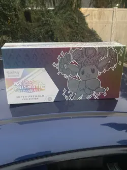 Pokemon TCG Prismatic Evolutions Super Premium Collection Box Factory Sealed - Image 1