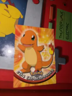 Pokemon Tops Charmander #04 Topps Mint Condition - Image 1