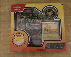 Pokemon TCG Pokemon Day 2026 Box with Pikachu Promo & Booster Packs - Image 1