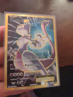 MINT Pokemon TCG Mewtwo-EX XY Evolutions 103/108 Holo Full Art - Image 1