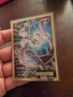 MINT Pokemon TCG Mewtwo-EX XY Evolutions 103/108 Holo Full Art - Image 2