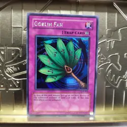 Yugioh! Goblin Fan - TFK-003 - Secret Rare LP - Image 1