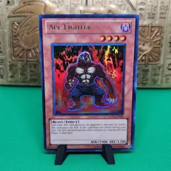 Yugioh Ape Fighter YDT1-EN001 Ultra Rare Promo NM - Image 1