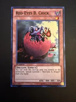 1x Yugioh Red-Eyes B. Chick LCJW-EN038 NM - Image 1