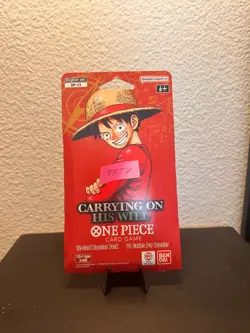 One Piece TCG OP-13 Carrying On His Will New Blister Pack HEAVY SEALED 37.57🔥 - Image 2
