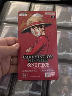 ONE PIECE HEAVY TCG OP-13 CARRYING ON HIS WILL BOOSTER PACK SLEEVED ENGLISH - Image 1