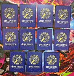 One Piece CCG English SR Card Lot of 11 NM/M - Image 2