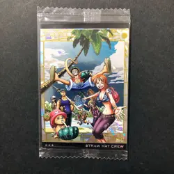 S5262 Straw Hat Crew 8-23 SR One Piece Wafer Cards Sealed Luffy Nami Zoro YF21 - Image 1