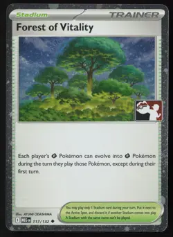 Pokemon Forest of Vitality 117/132 Prize Pack Series Cards Holo Pack Fresh - NM - Image 1