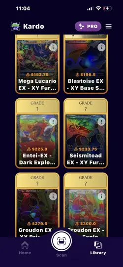Pokemon EX Full Art Holo Card Lot Mega Lucario, Gengar, Rayquaza XY Sets English - Image 1