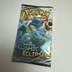 Pokemon Trading Card Game Sun & Moon Cosmic Eclipse Booster Pack 820650805899 - Image 1
