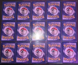 Vintage Pokemon WOTC Lot 66 Cards HOLO + Non-Holo Base/Jungle/Fossil ALL DAMAGED - Image 2