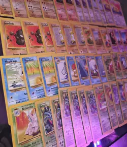 Vintage Pokemon WOTC Lot 66 Cards HOLO + Non-Holo Base/Jungle/Fossil ALL DAMAGED - Image 4