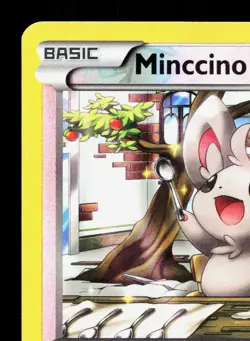 Minccino 86/124 Fates Collide LP Reverse Holo Pokemon Card TCG - Image 2
