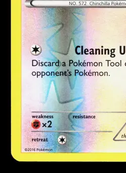 Minccino 86/124 Fates Collide LP Reverse Holo Pokemon Card TCG - Image 4